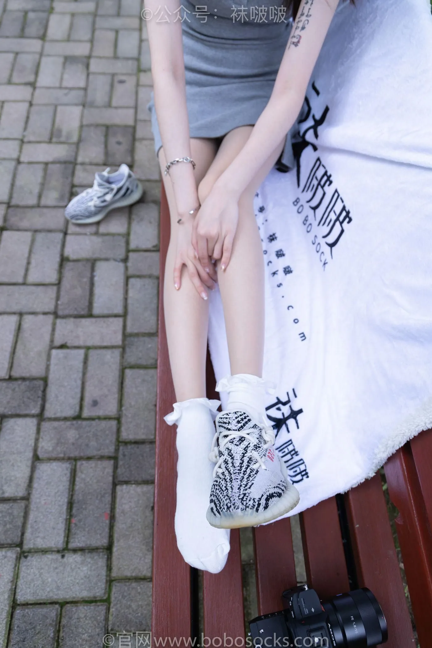 [BoBoSocks袜啵啵]NO.019 稚予-椰子、白棉袜、肉丝 [147P]插图9